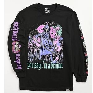NWOT Broken Promises Takes One To Know Black Long Sleeve T-Shirt